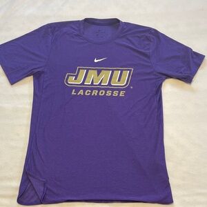 Nike Purple JMU Lacrosse Tee